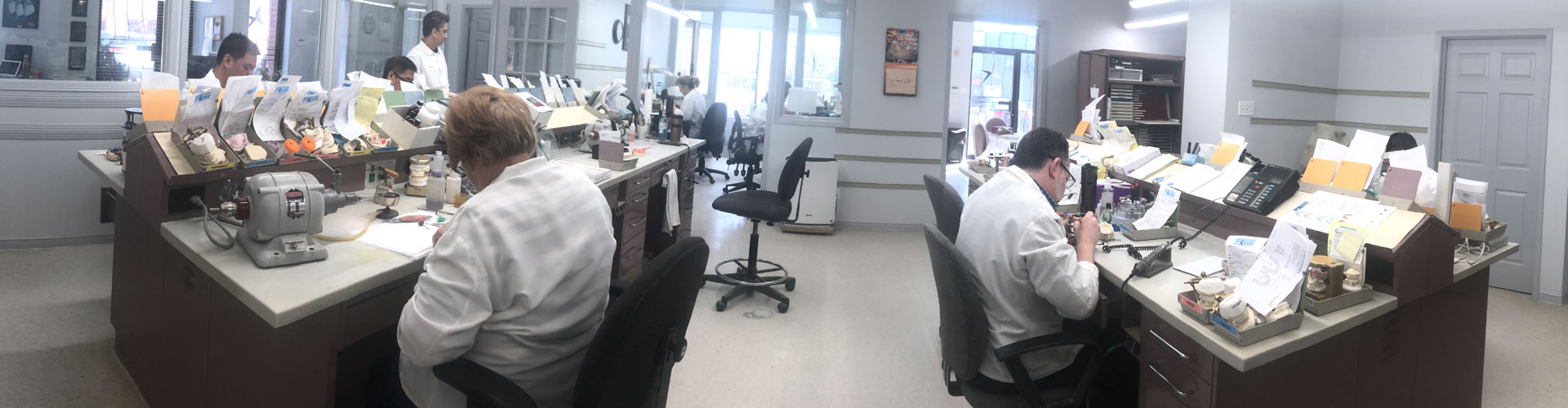 Inside Klausz Dental Lab
