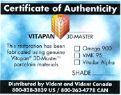 Certificate Of Authenticity